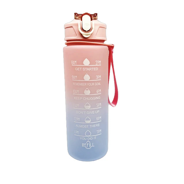 Motivational Sports Water Bottle - 900ML