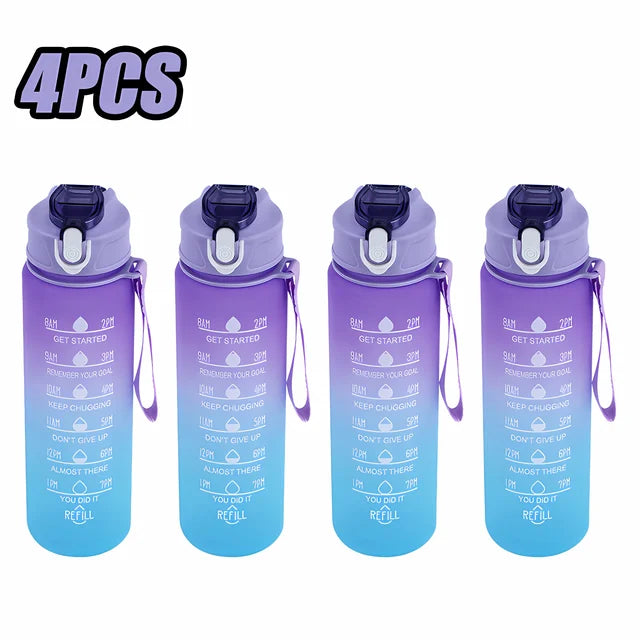 Motivational Sports Water Bottle - 900ML