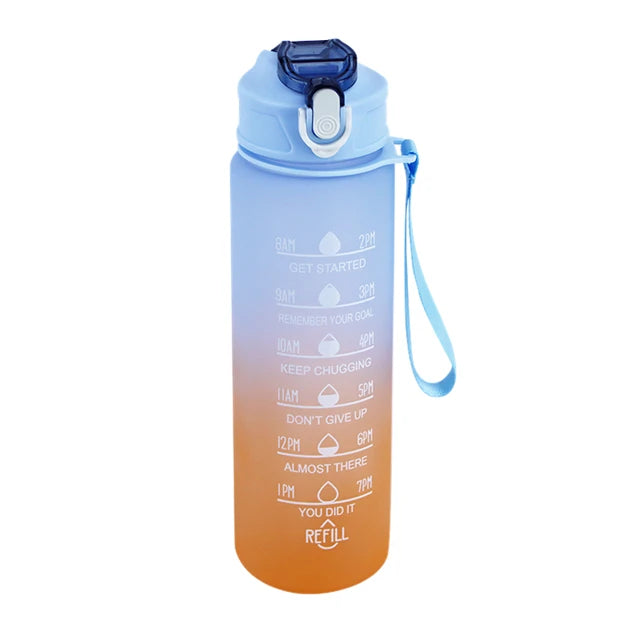 Motivational Sports Water Bottle - 900ML