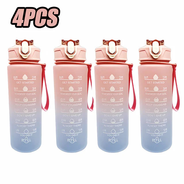 Motivational Sports Water Bottle - 900ML