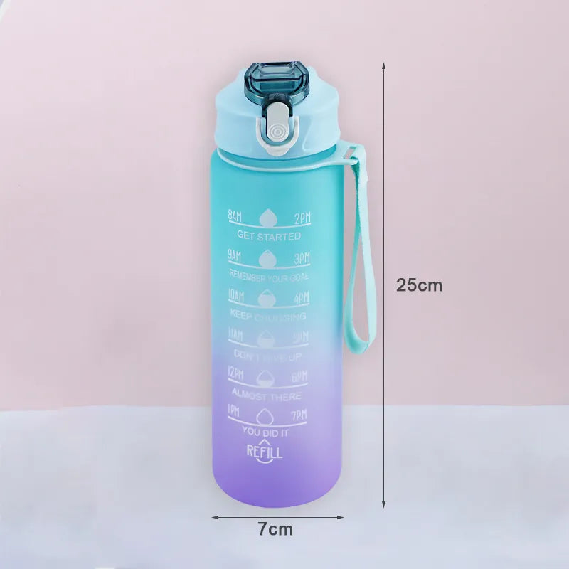 Motivational Sports Water Bottle - 900ML