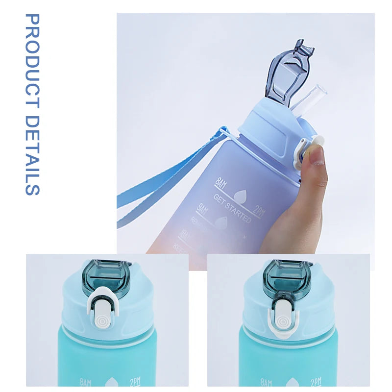 Motivational Sports Water Bottle - 900ML