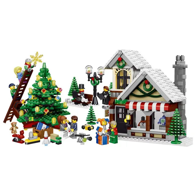 Winter Village Toy Shop Building Blocks