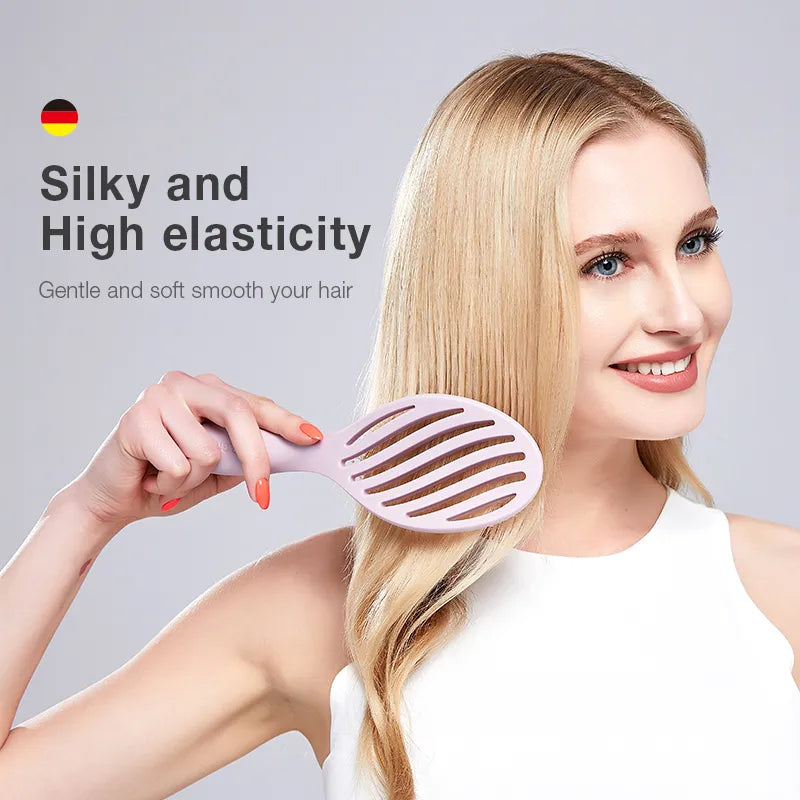 Lockiges Haarentwirrungsbürste | Haarentwirrungskamm für lockiges Haar | Trocknendes Entwirrungswerkzeug